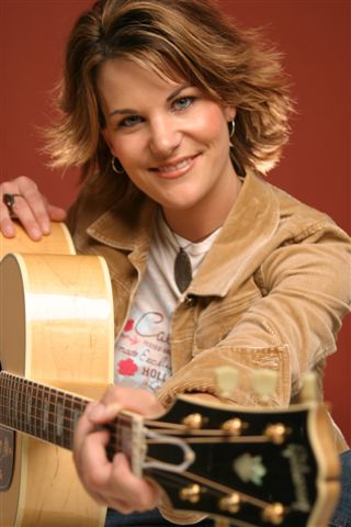 Kylie Harris and guitar