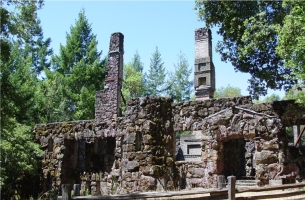 Front View of Wolf House